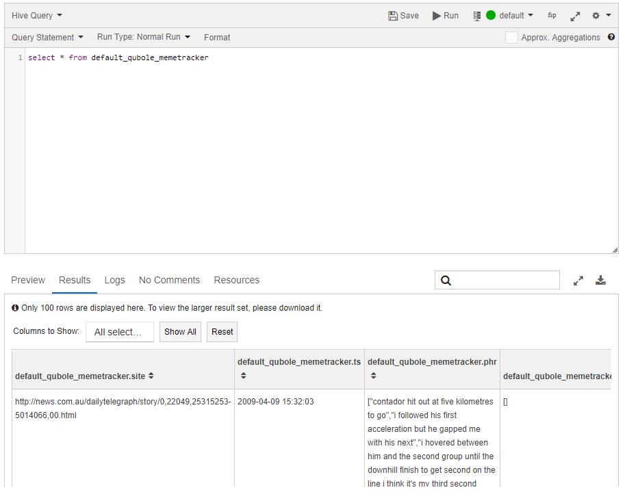 ../../_images/SuccessfulSelectQuery.png
